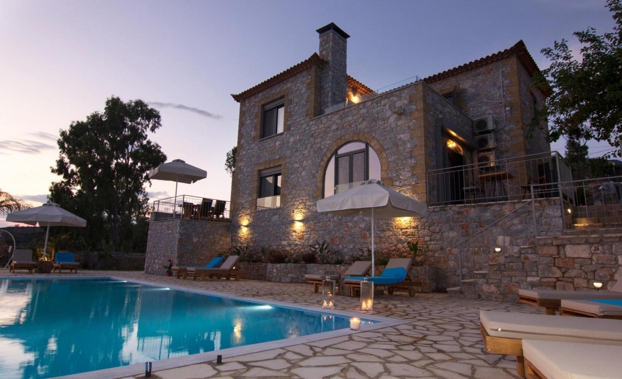 Irini Villa By Elrin Villas Mani Neokhorion  Εξωτερικό φωτογραφία