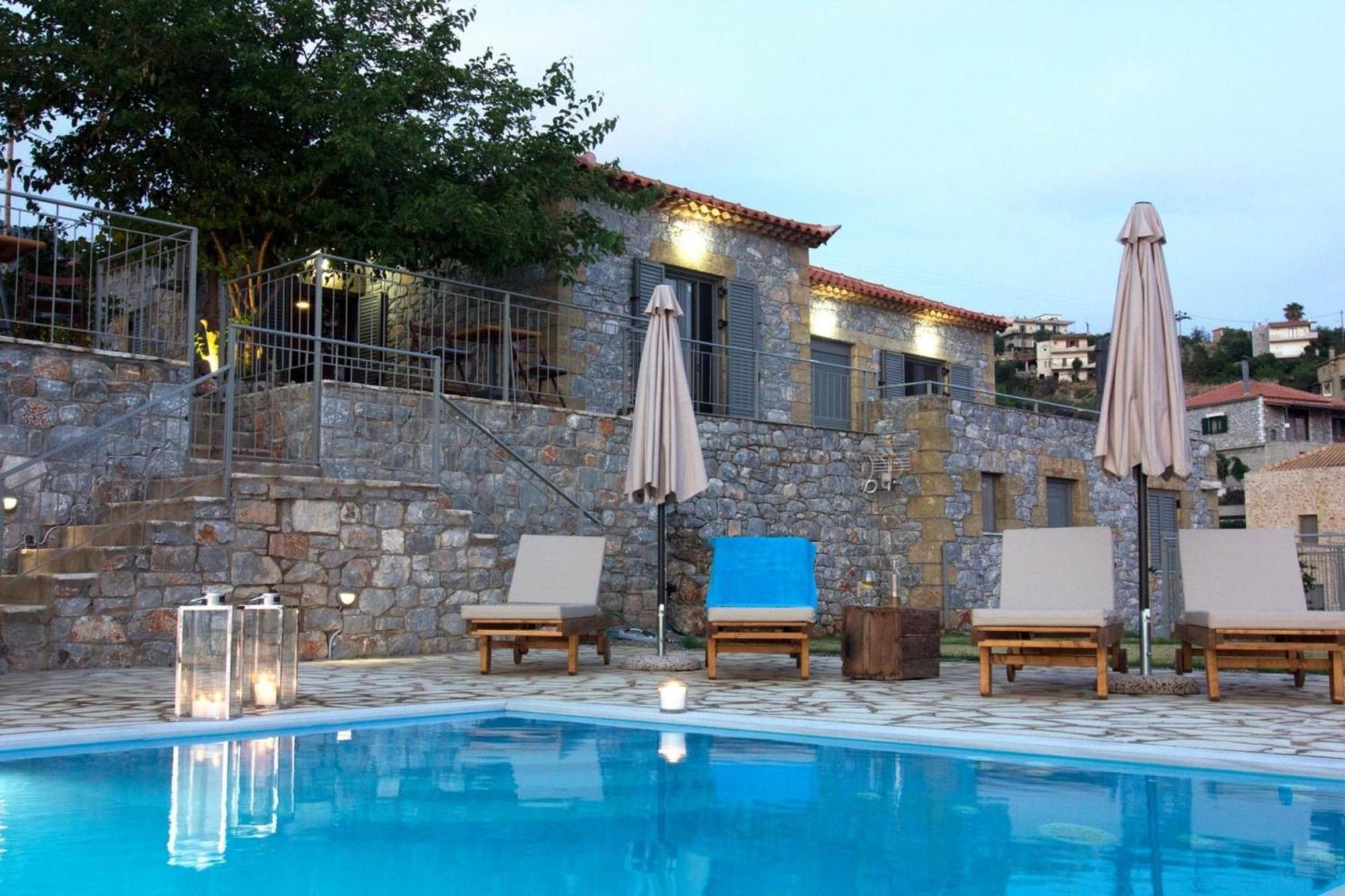 Irini Villa By Elrin Villas Mani Neokhorion  Εξωτερικό φωτογραφία