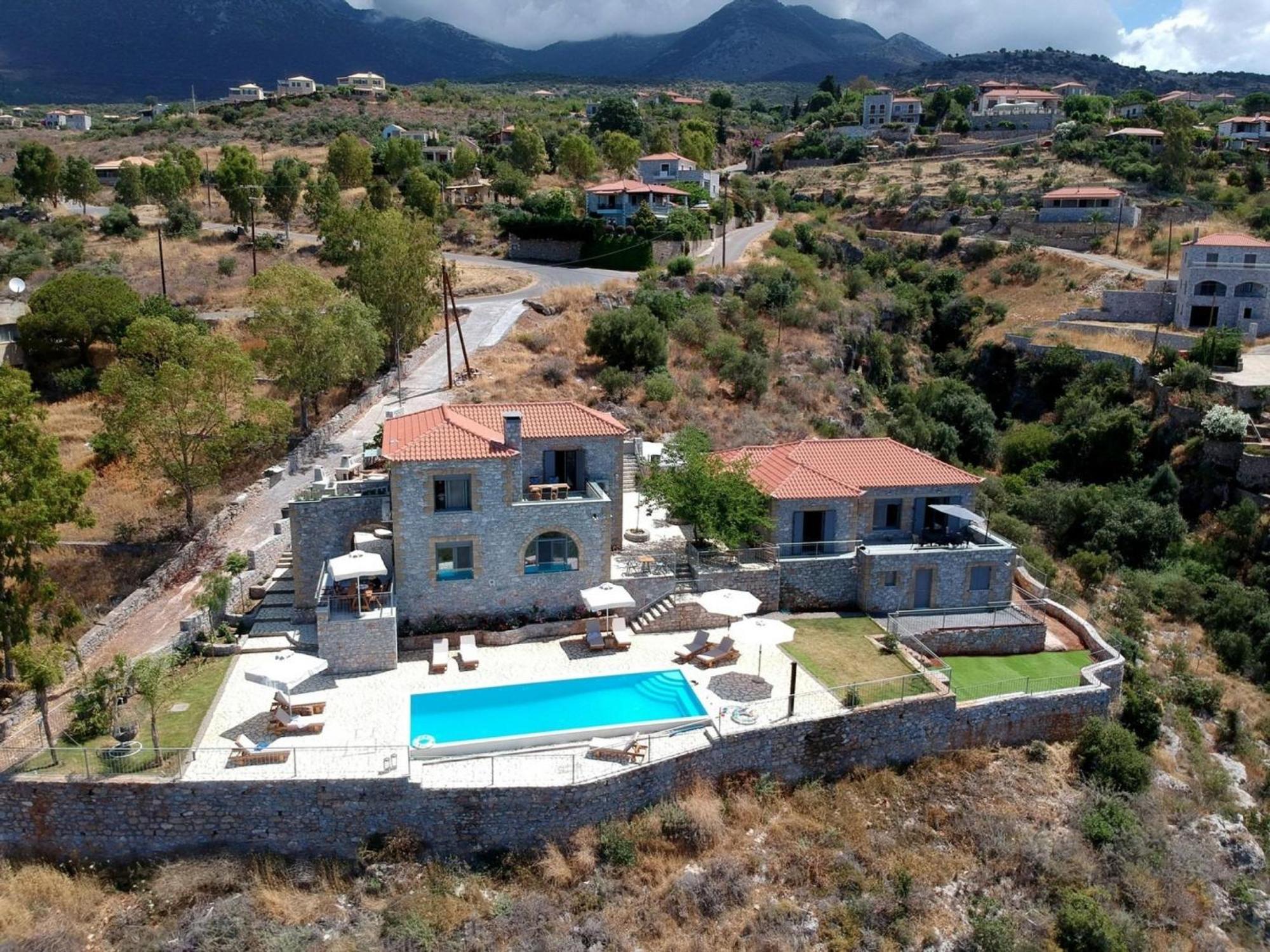 Irini Villa By Elrin Villas Mani Neokhorion  Εξωτερικό φωτογραφία